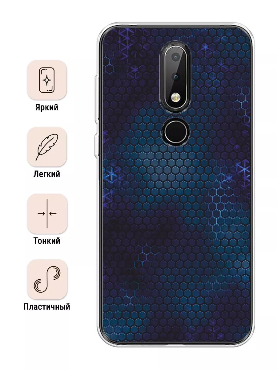 Чехол-накладка для Nokia X2 Dual Sim силиконовый SMART матовый фиолетовый