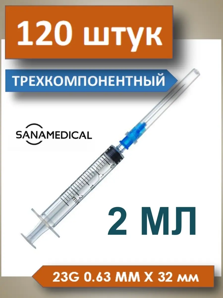 ШПРИЦ 2 МЛ ТРЁХДЕТАЛЬНЫЙ АПТЕКА ДОМА 65209641 купить за 491 ₽ в  интернет-магазине Wildberries