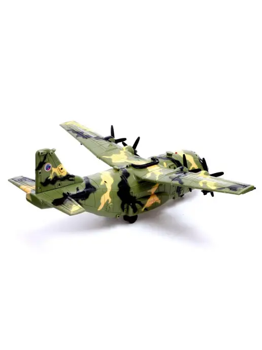 Funny Toys Игровой набор военный самолет с солдатами, зеленый, фото 5