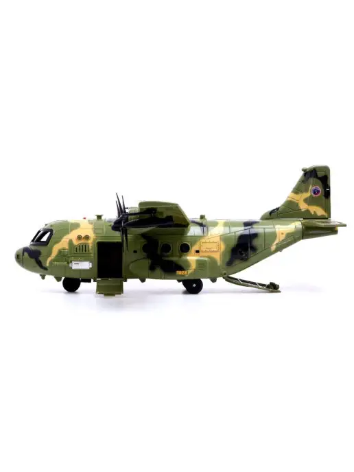 Funny Toys Игровой набор военный самолет с солдатами, зеленый, фото 6