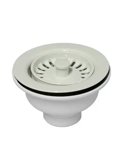 McAlpine Выпуск для мойки ледяной матовый белый MRSKW7-IW, белый