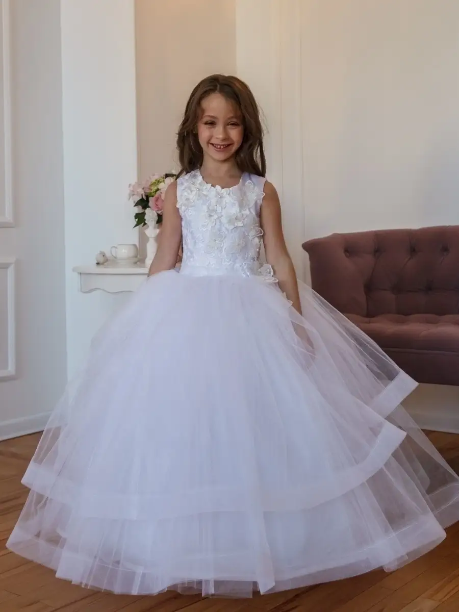 Бальное платье девочке на свадьбу