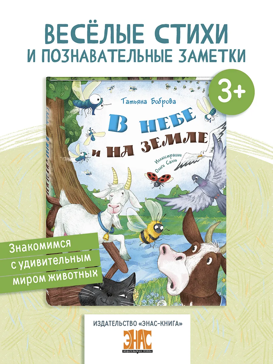 В небе и на земле. Познавательные книги для детей, стихи