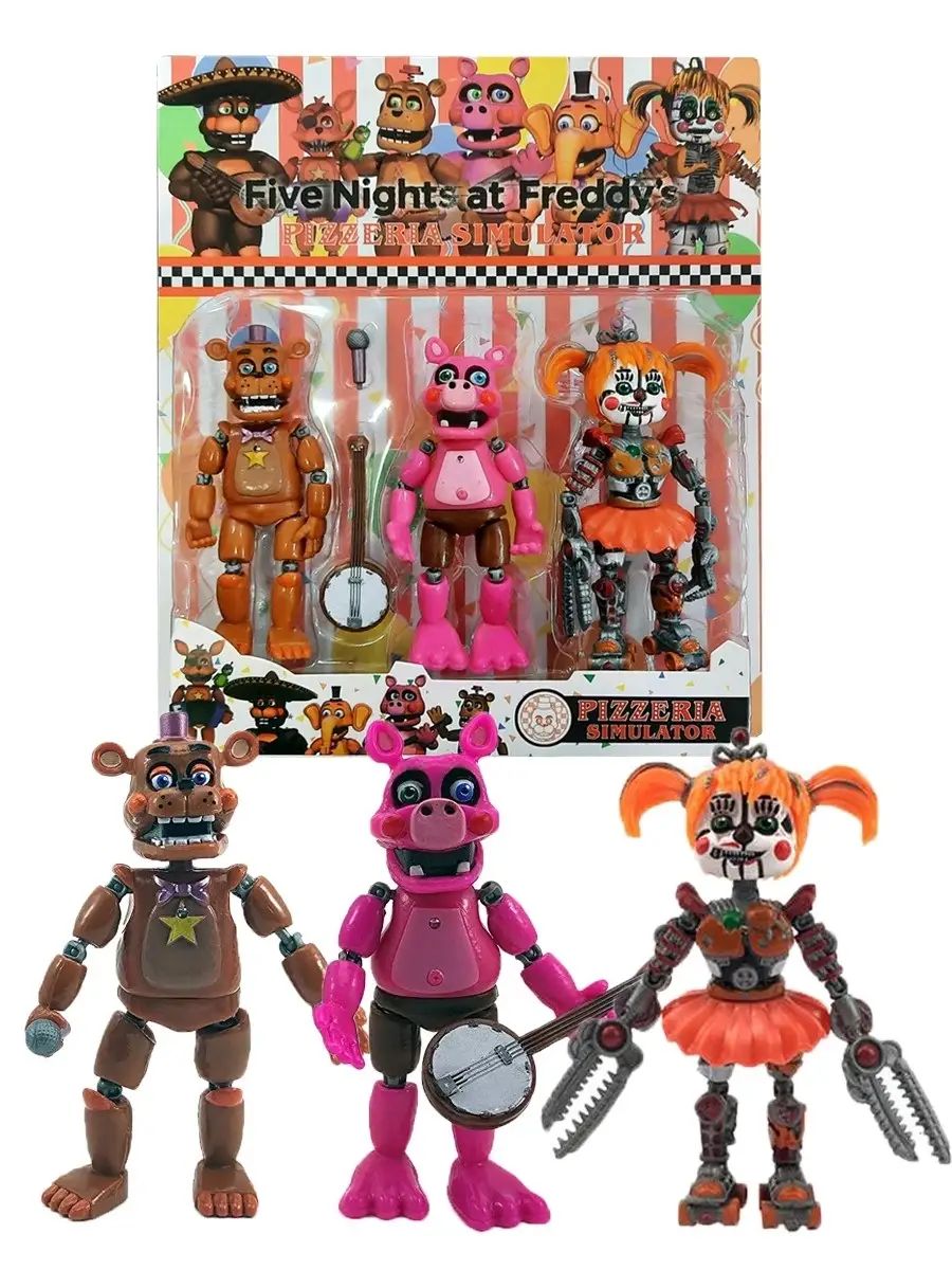 Эл Чип ФНАФ (FNAF) аниматроники Аниматроники/ФНАФ/Игрушки/FNAF/фигурки  65358610 купить в интернет-магазине Wildberries