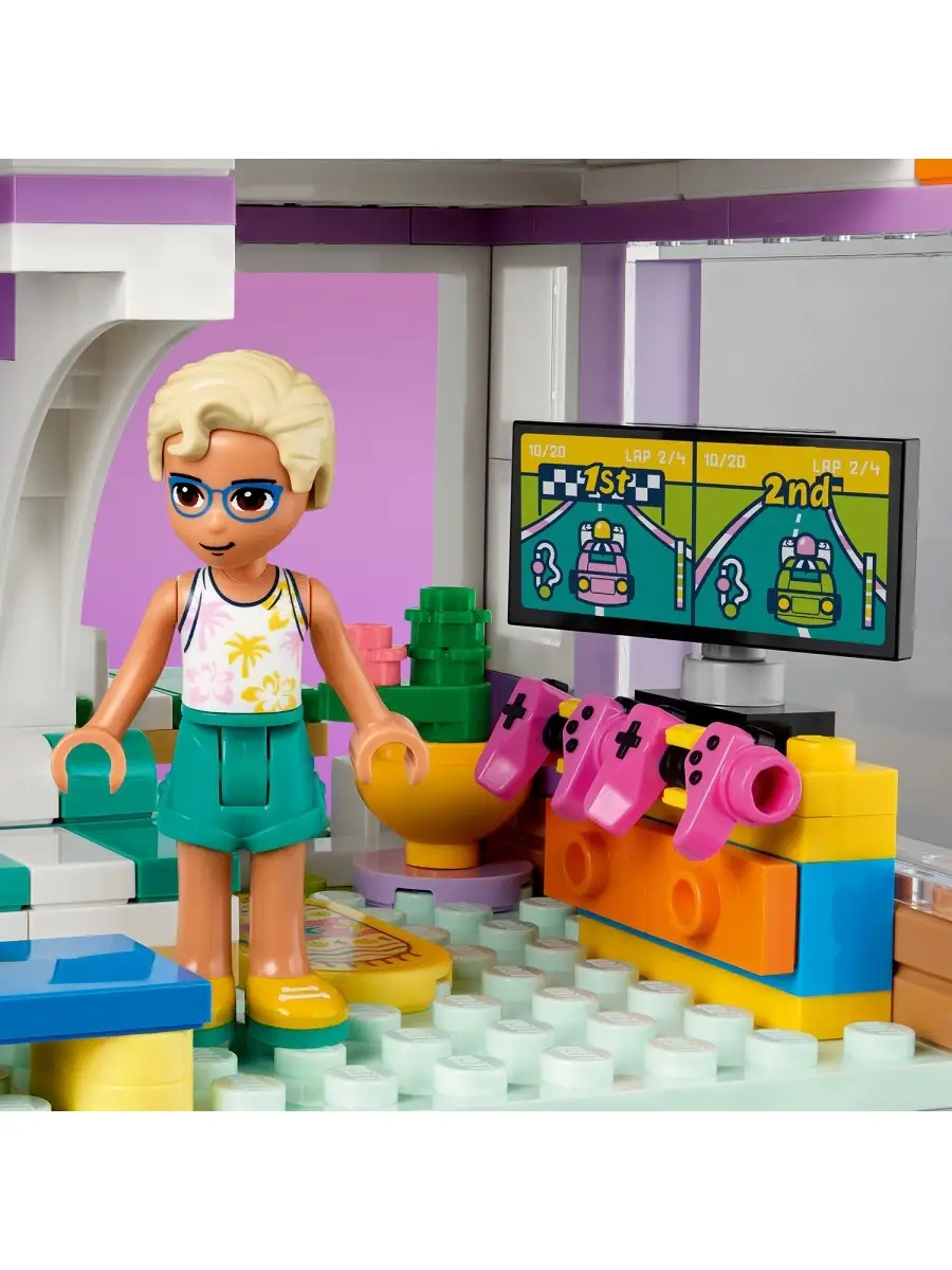 Конструктор LEGO Friends 41709 Пляжный дом для отдыха LEGO 65379539 купить  в интернет-магазине Wildberries