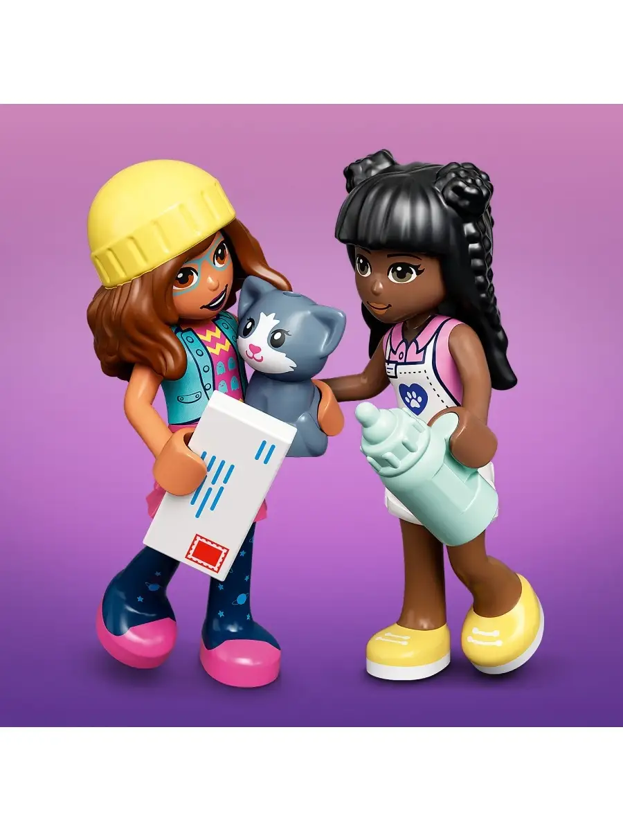 Конструктор LEGO Friends 41699 Кафе-приют для животных LEGO 65379581 купить  в интернет-магазине Wildberries