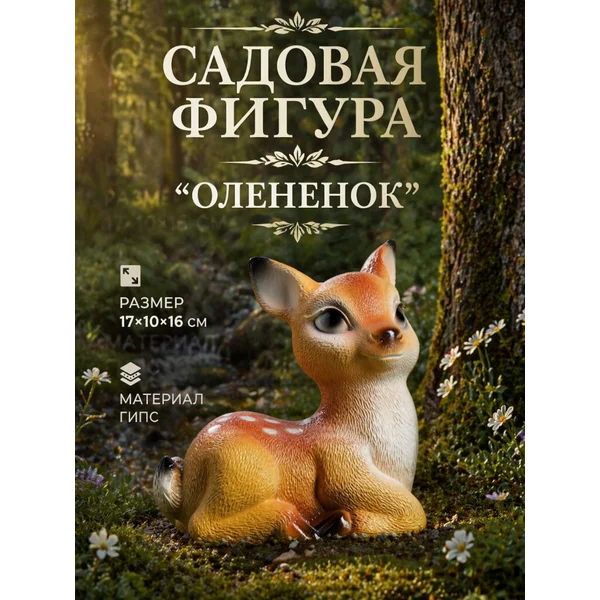 Садовая фигурка «Олененок»