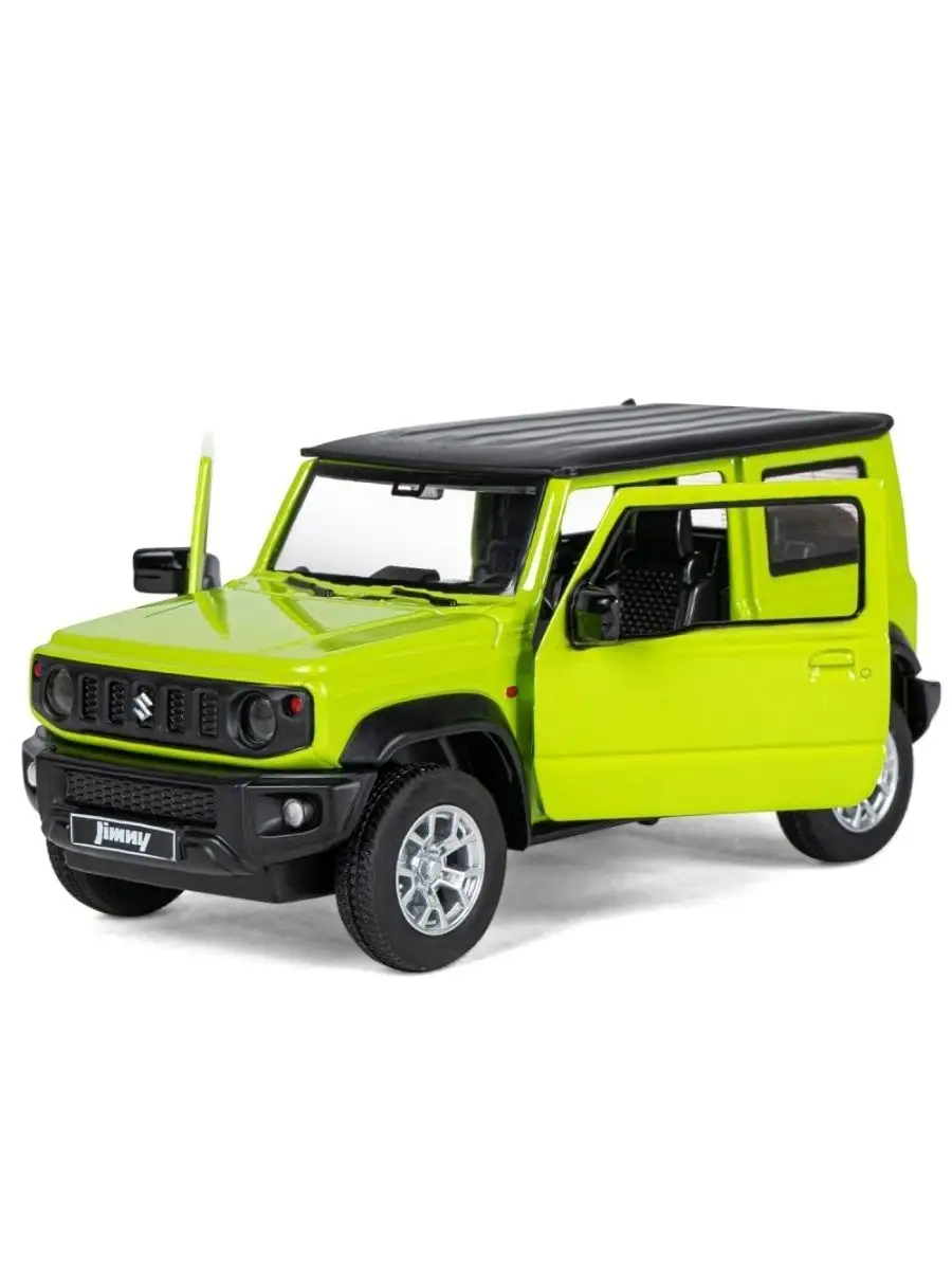 Машинка металлическая игрушка детская Suzuki Jimny АВТОПАНОРАМА 65481191  купить за 783 ₽ в интернет-магазине Wildberries