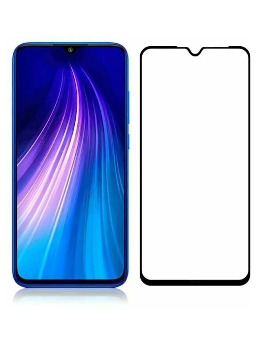 Защитное стекло для Xiaomi Redmi Note 8 From Shalom 65486344 купить за 138  ₽ в интернет-магазине Wildberries