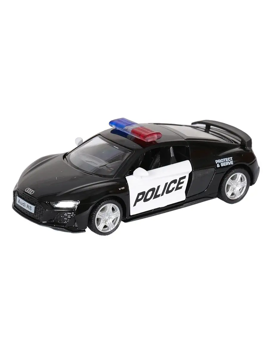 Коллекционная машинка металлическая Audi R8 Police, Ауди полицейские  машинки игрушки, модели машинок UNI-FORTUNE 65490363 купить за 372 ₽ в  интернет-магазине Wildberries