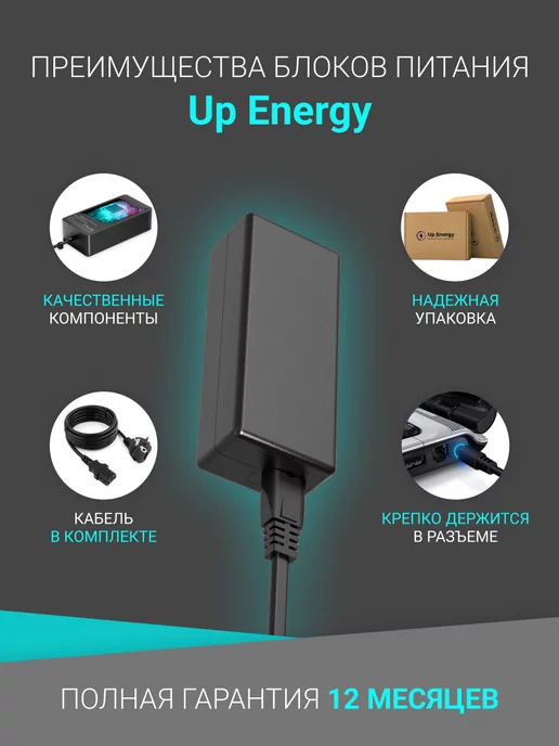 Samsung Зарядка для монитора 14V 25W 1,79A разъем 6.5х4.4мм, 25 Вт, фото 8