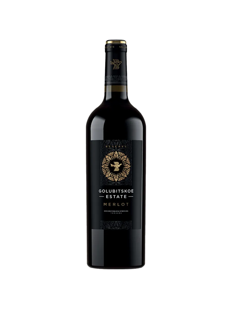 Вино Golubitskoe Estate Reserve Merlot красное сухое 0,75 л