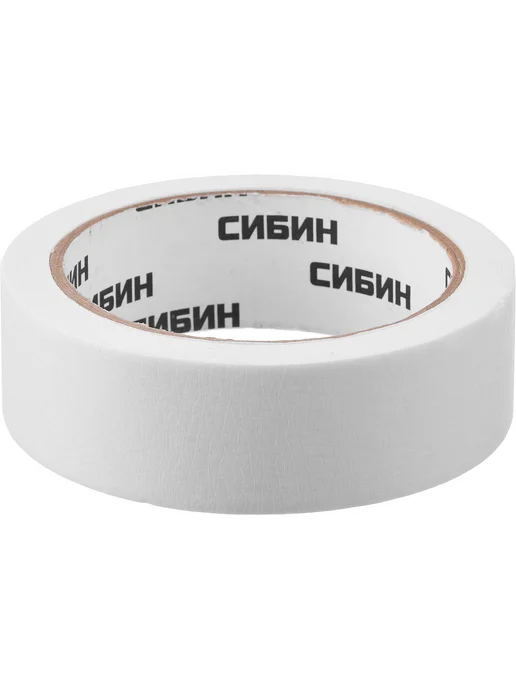 СИБИН Малярная лента креповая 30 мм х 40 м 12111-30_z01, 40 м