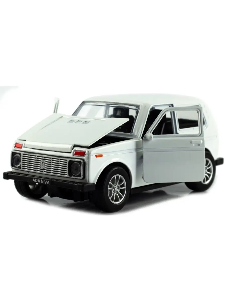 металлическая машинка игрушка 1:32 Нива (Lada Niva) DENCO.store 65611657  купить в интернет-магазине Wildberries