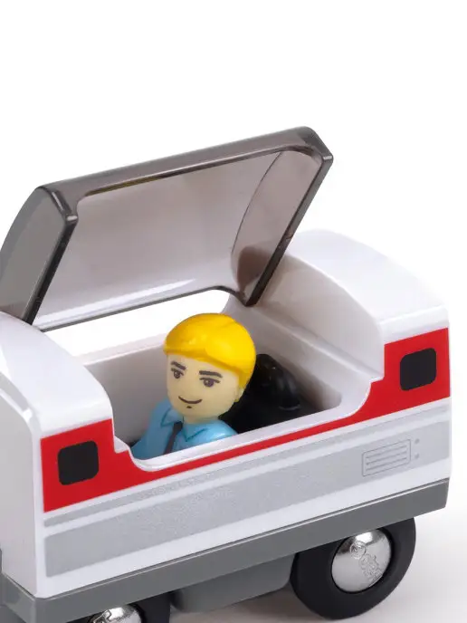 HAPE Игрушка поезд на батарейках "Интер Сити", белый, фото 5
