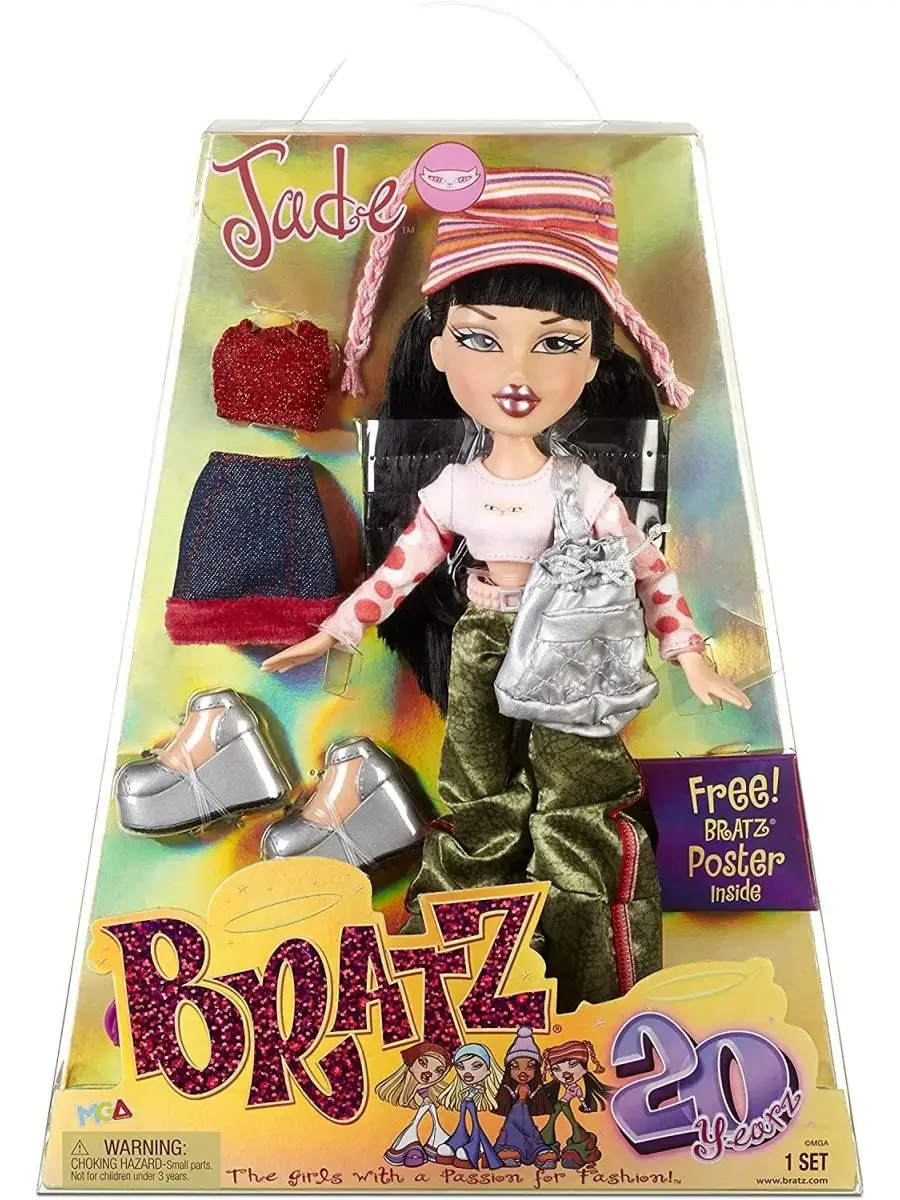 Кукла Bratz 20 Yearz Jade 573432 Братц 20 Лет Бренду Джейд BRATZ 65754519  купить в интернет-магазине Wildberries