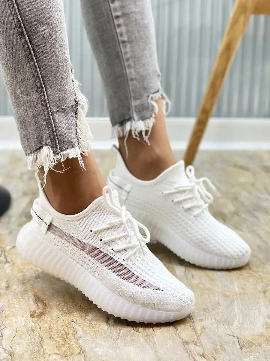 Кроссовки спортивные летние изики yeezy boost на платформе KaMay 65754759  купить в интернет-магазине Wildberries