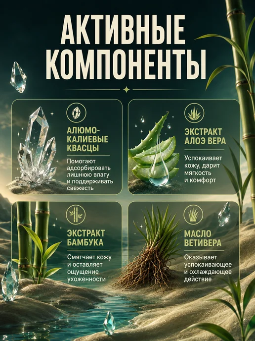 Eo Laboratorie Дезодорант для тела Бамбук и Ветивер 50 мл, 2шт, 50 мл, 2 шт, фото 5