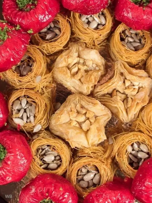 Al Najjar sweets Ореховая пахлава, ассорти 400 грамм, вариант, фото 7