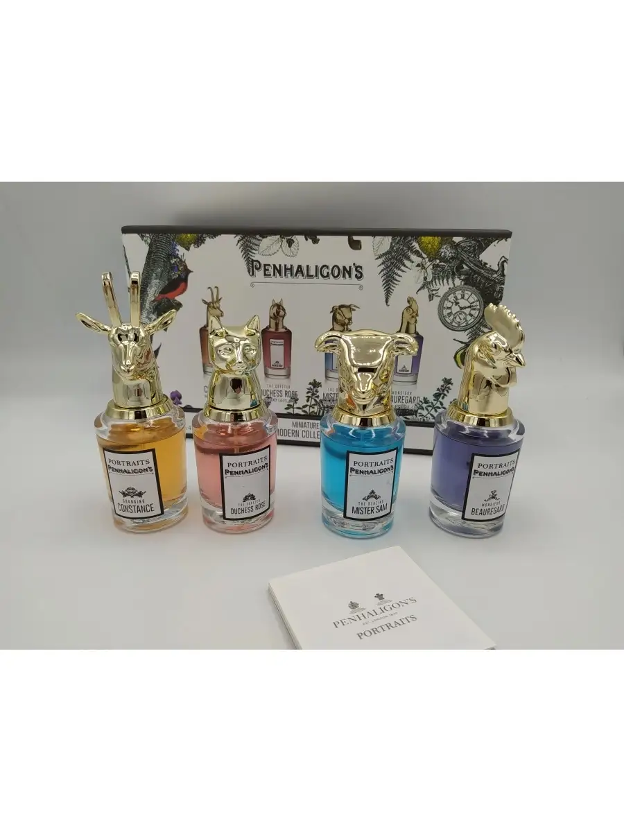 Набор Духов Portraits Penhaligons 4 по 30 мл PENHALIGONS 65790083 купить за  1 719 ₽ в интернет-магазине Wildberries