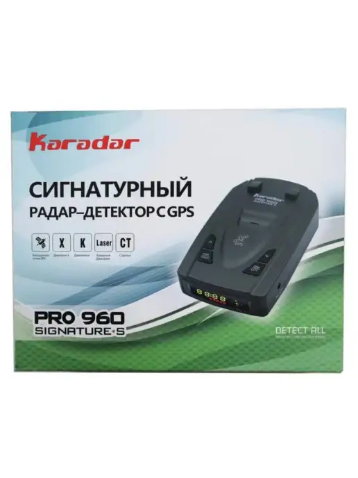 Karadar Радар-детектор PRO 960 сигнатурный, черный, фото 2