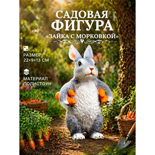 Фигурка садовая