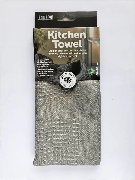 Smart Microfiber System Кухонная салфетка для уборки 1 шт, SMART, 1 шт, фото 2