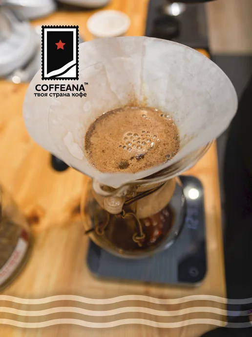 COFFEANA Кофе Бразилия Сантос 17 18 в зернах 250 гр, 250 г, фото 7