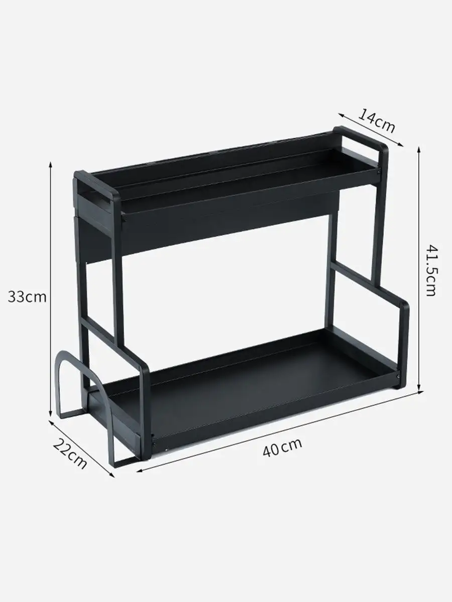 Полка для кухни настольная металлическая, подставка на кухню DENEZO  66043417 купить в интернет-магазине Wildberries