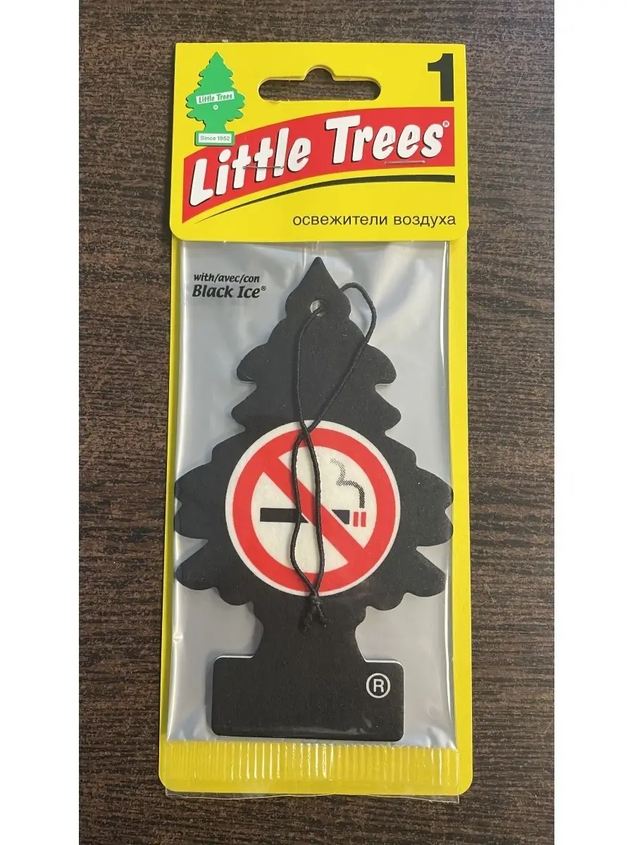 Ароматизатор в машину не курить Little Trees 66070669 купить за 229 ₽ в  интернет-магазине Wildberries