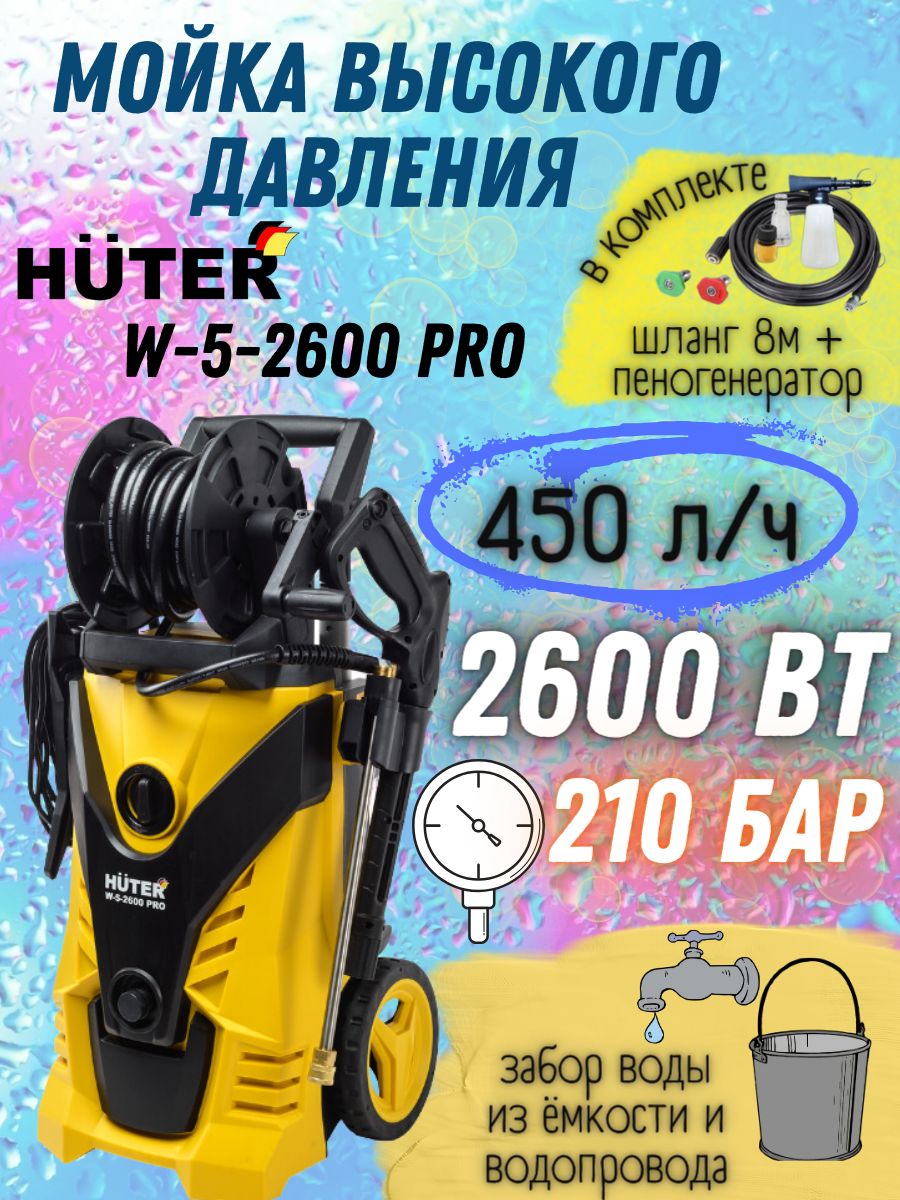 Устройство пистолета мойки Huter 210i. Хютер мойка 210 как уменьшить давление.