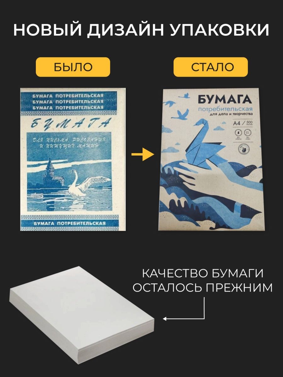 Бумага писчая потребительская А4, Газетная, 500 л. Кондопога 66130676  купить за 447 ₽ в интернет-магазине Wildberries