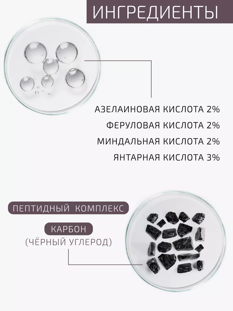 Черный пилинг для лица карбоновый сужение пор, пост акне BTpeel 66225248  купить за 1 173 ₽ в интернет-магазине Wildberries