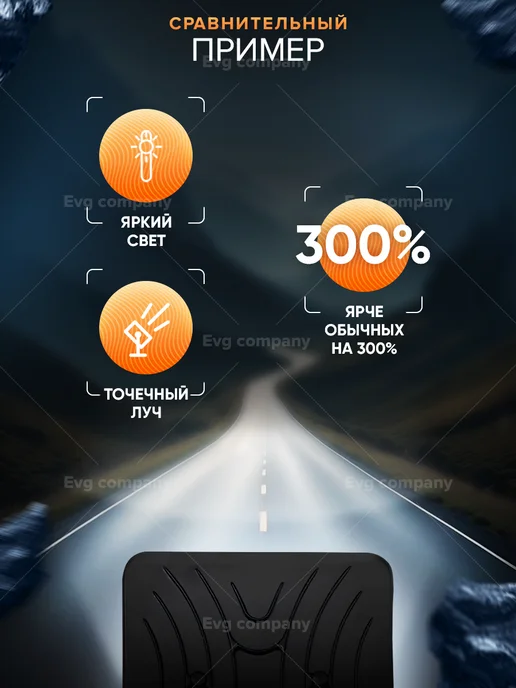 EVG COMPANY Фары светодиодные противотуманные, вариант, фото 6
