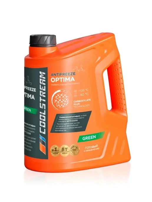 COOLSTREAM Антифриз Optima зеленый 5кг. CS-010702-GR, 5 кг