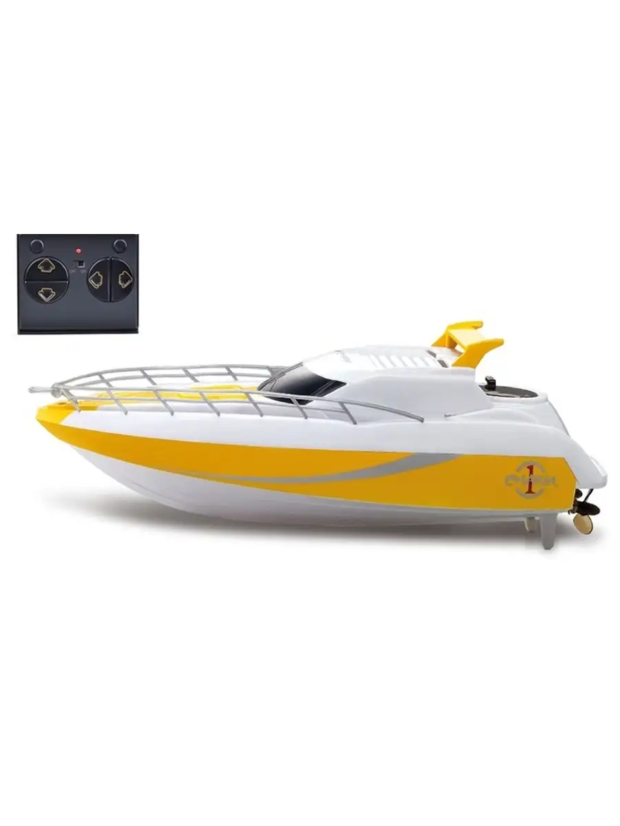 Мини-катер Hovercraft 777-582 желтый