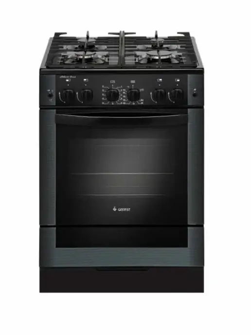 GEFEST Газовая плита ПГ 6500-02 0115, 60 см, 4 конфорки, черный, фото 2