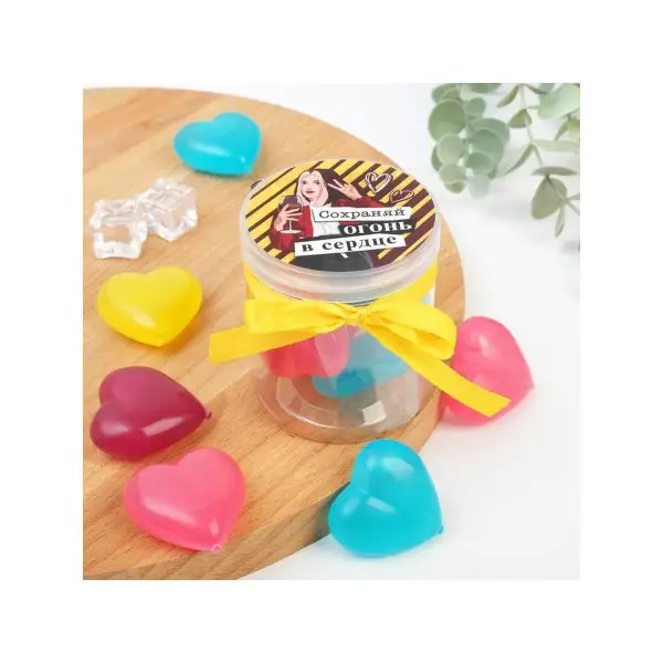 Формы для охлаждения 'Сохраняй огонь в сердце', 6 шт