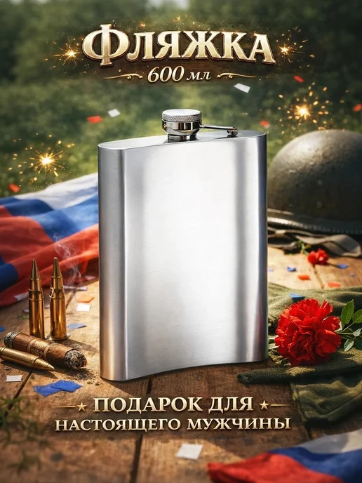 SKYPHOS Фляжка 600 мл, 600 мл