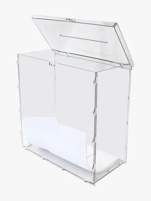 Crystal-box Урна для голосования, белый, фото 8