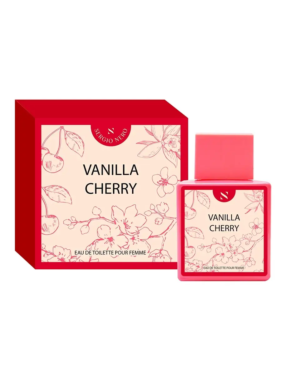 Cherry Vanilla Perfume - Vanilla & Cherry 50 ML / 1.7 FL OZ Eau De Parfum  New 649684161326