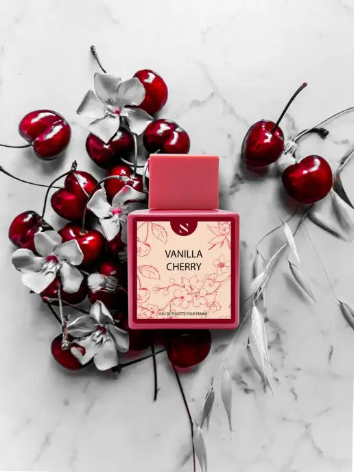 EUROLUXE Туалетная вода с запахом вишни сладкая Vanilla Cherry 50мл, 50 мл, фото 5