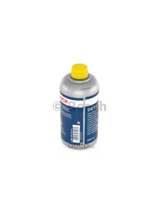 BOSCH Жидкость тормозная dot 4 Brake Fluid HP 0.5л, 500 мл, фото 3