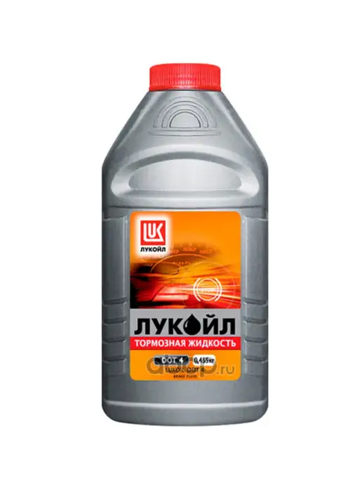LUKOIL Жидкость тормозная DOT4, 0,455 л