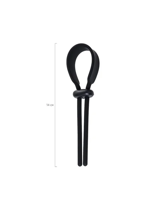 TOYFA A-Toys Эрекционное кольцо силиконовое мягкое, черный, фото 4