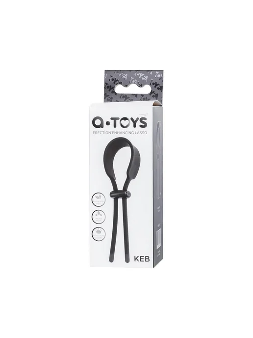 TOYFA A-Toys Эрекционное кольцо силиконовое мягкое, черный, фото 6