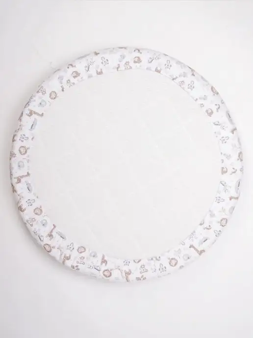 my BabyLand Простыня на резинке в круглую кроватку 75х75см, 75x75 см, фото 3