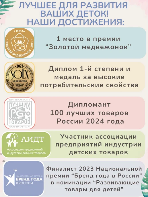 ОРТОДОН Развивающий детский коврик пазл складной для ползания на пол, серый, фото 3