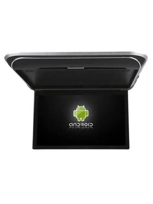 ERGO Потолочный монитор 17,3" ER1750AN на ANDROID (бежевый), черный, фото 2