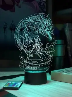 Ночник "Kindred - League of Legends" 3Д-НОЧНИК 66880488 купить за 1 168 ₽ в интернет-магазине Wildberries